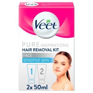 Veet Face Hair Removal Cream 2 x 50ml
