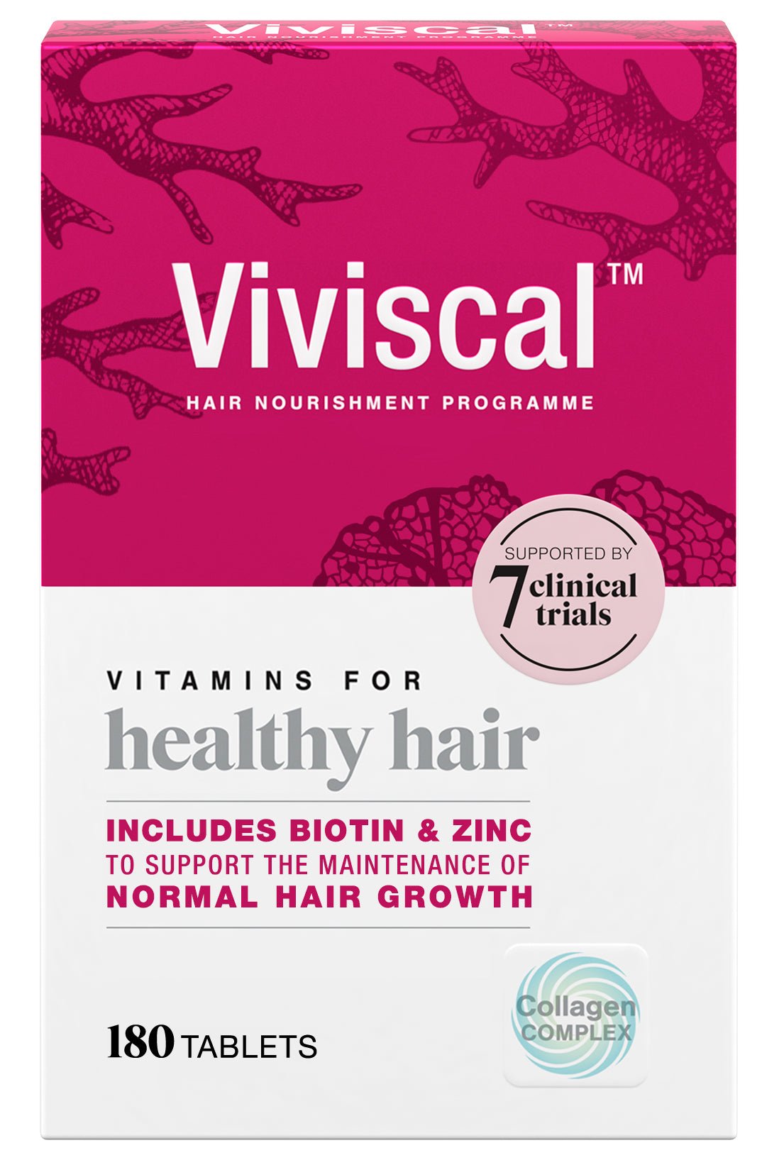 Viviscal Healthy Hair Vitamin 180 Tablets – Hair Growth Supplement