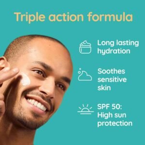 Aveeno Calm & Restore Moisturising Lotion SPF50