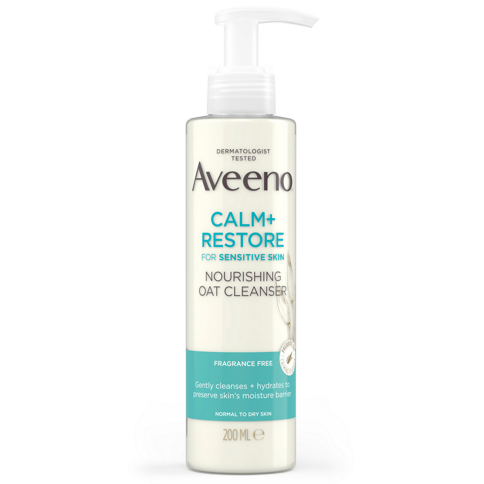 Aveeno Calm + Restore Nourishing Oat Cleanser 200ml