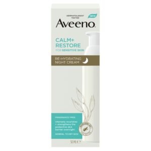 Aveeno Calm+ Restore Re-Hydrating Night Cream 50ml
