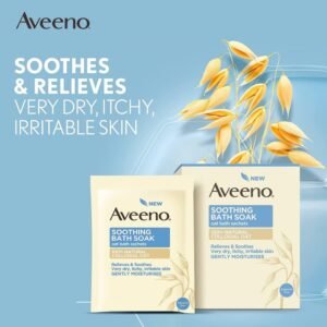 Aveeno Soothing Bath Soak Oath Bath Sachets 42G 8S