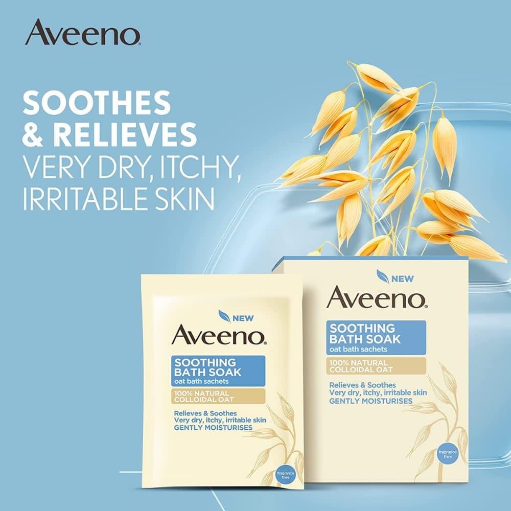 Aveeno Soothing Bath Soak Oath Bath Sachets 42G 8S image 2