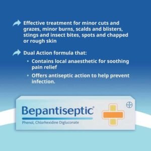 Bepantiseptic Antiseptic First Aid Cream 30g