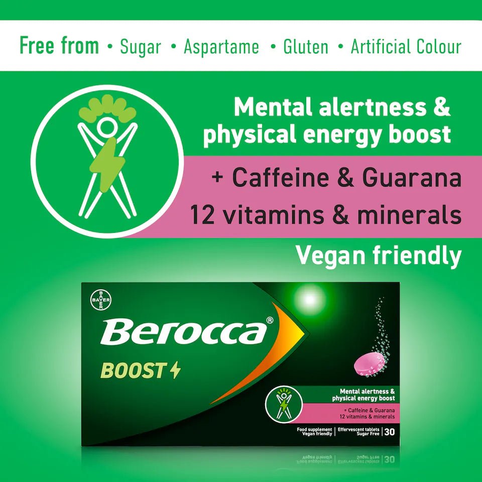 Berocca Boost Effervescent Tablets, 50% Extra Free image 2