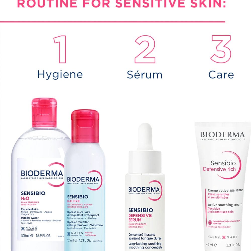 Bioderma Sensibio H20 Make-Up Removing Micellair Solution - 500ml image 2