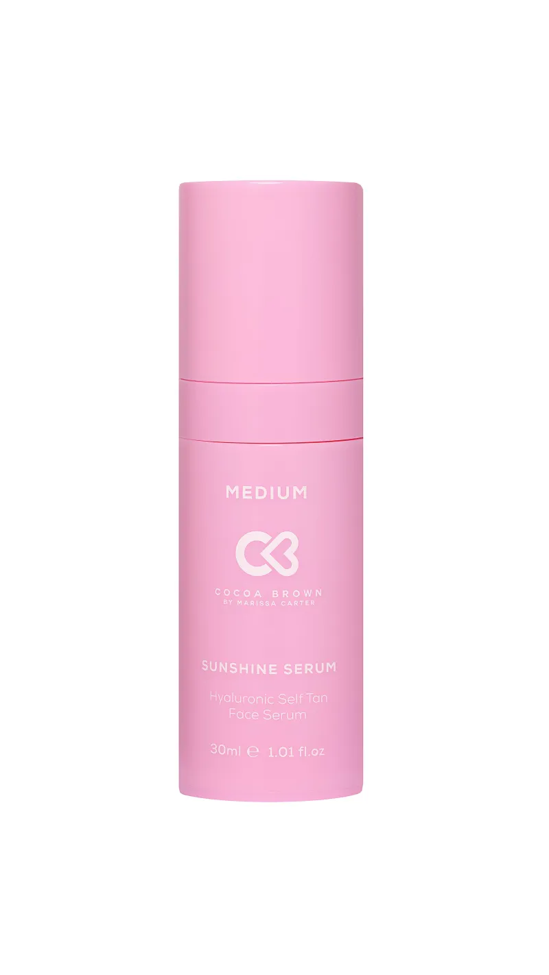 Cocoa Brown Hyaluronic Face Tanning Serum Medium 30ml Ireland