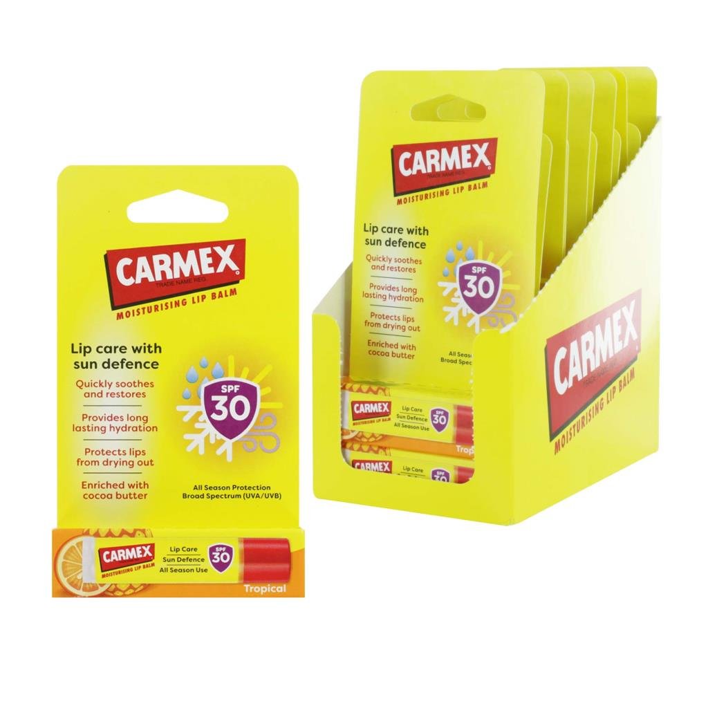 Carmex Moisture Plus Tropical SPF30 Stick