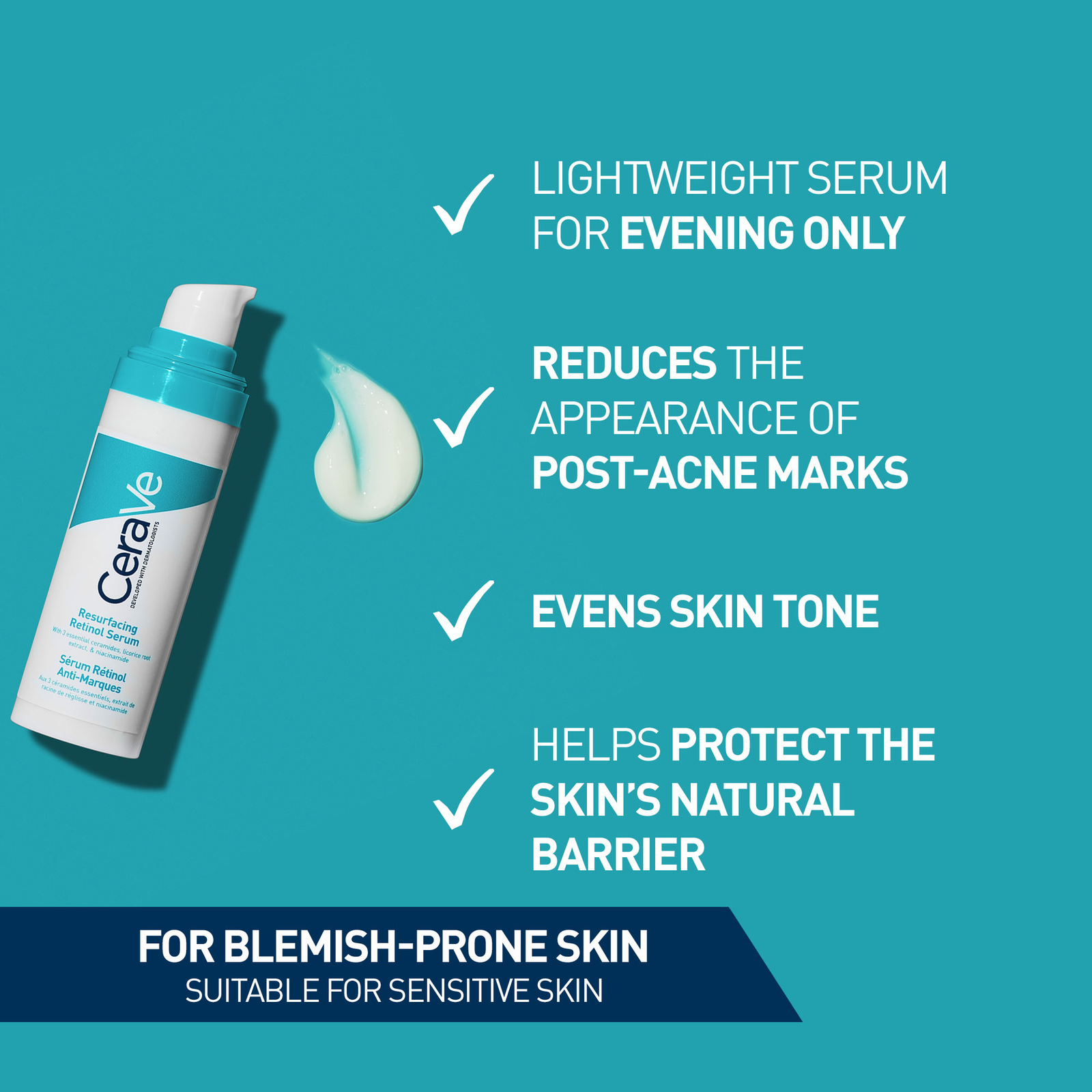 CeraVe Resurfacing Retinol Serum 30ml image 3