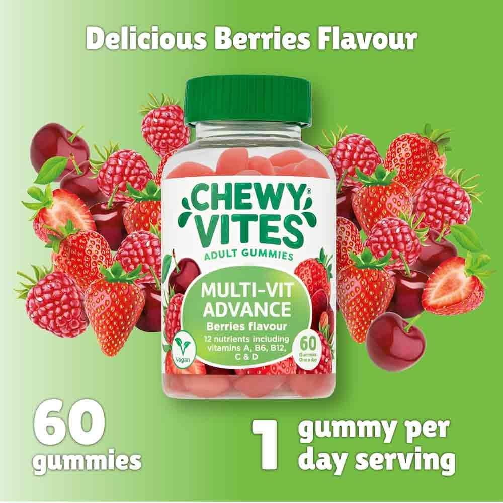 Chewy Vites Adult - Multi-Vit Advance, 60 Gummies image 2