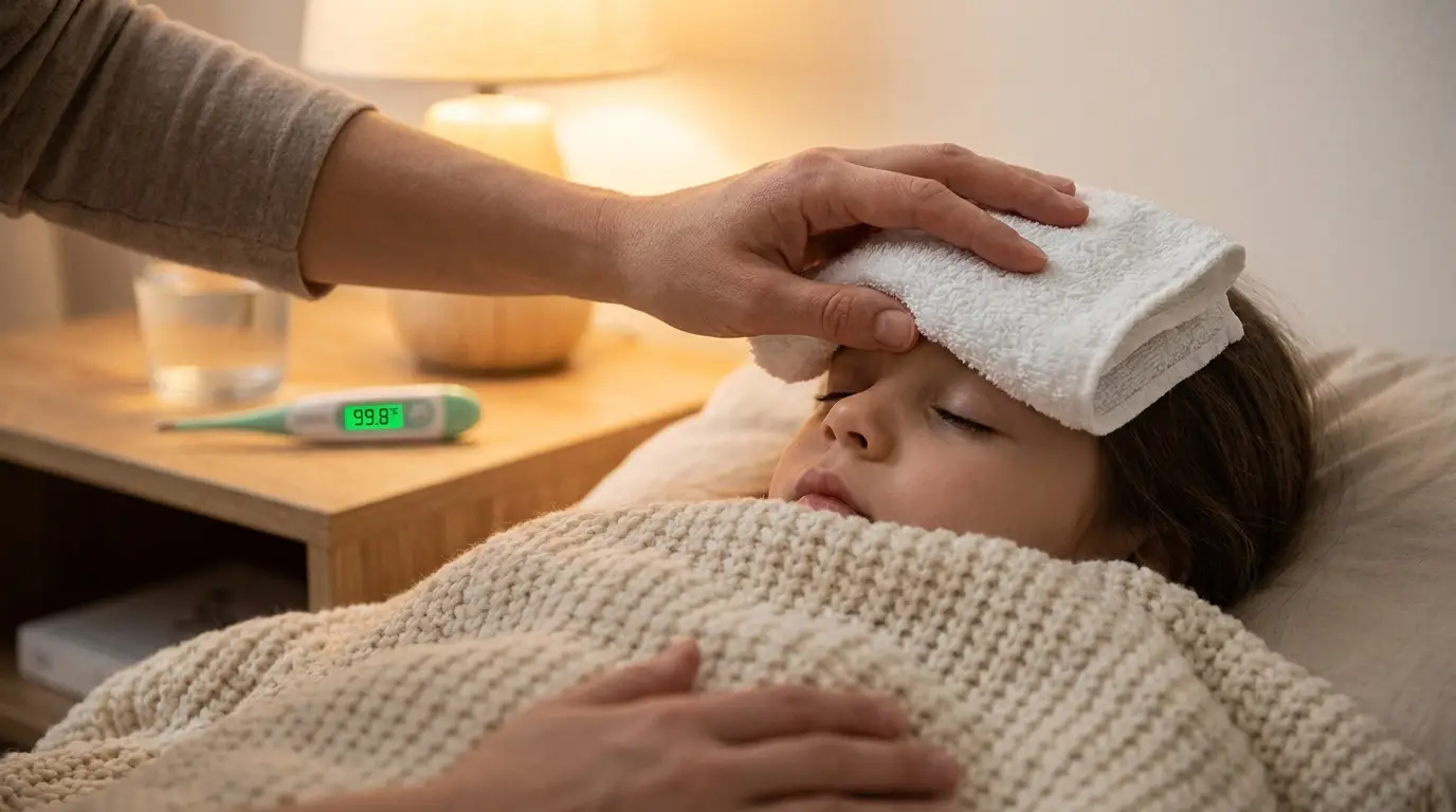 You are currently viewing Child With a Fever? A Calm Parent’s Guide from Our Pharmacists