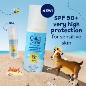Childs Farm SPF50 Sun Spray Lotion, 100ml