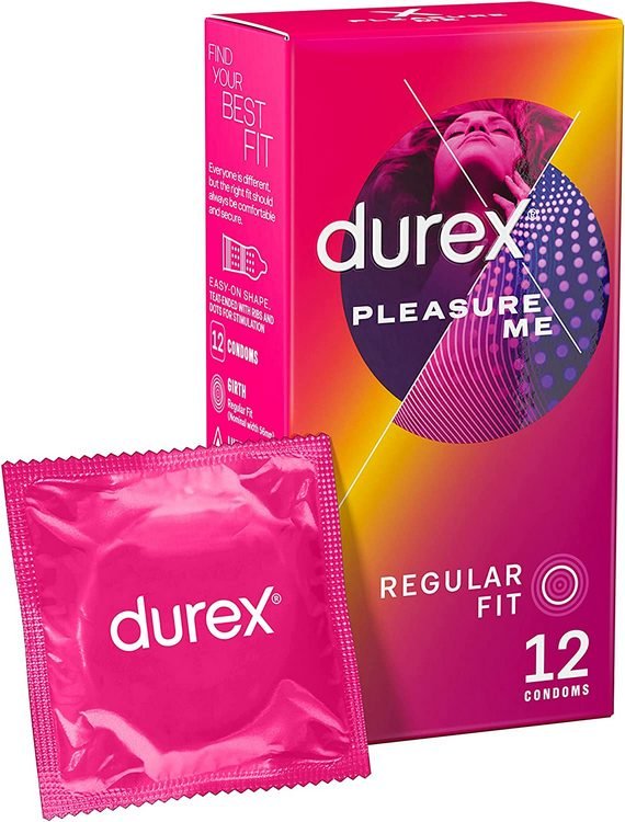 Durex Pleasure Me Condoms 12 Pack