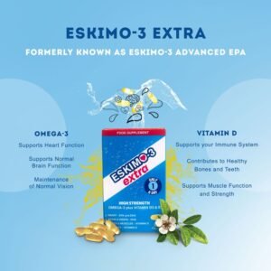 Eskimo-3 Extra with Omega-3 and Vitamin D3 50 capsules