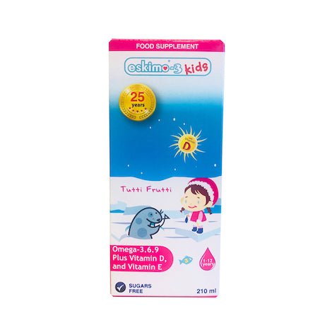 Eskimo Kids Omega 3 Tutti Frutti 210ml Ireland