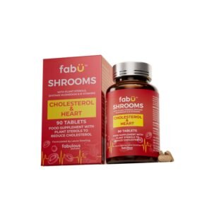 FabU Shrooms Cholesterol & Heart – 60 Capsules