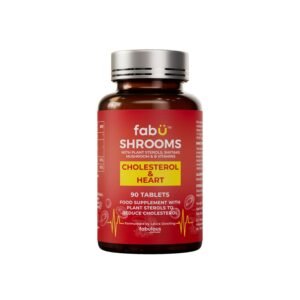 FabU Shrooms Cholesterol & Heart – 60 Capsules