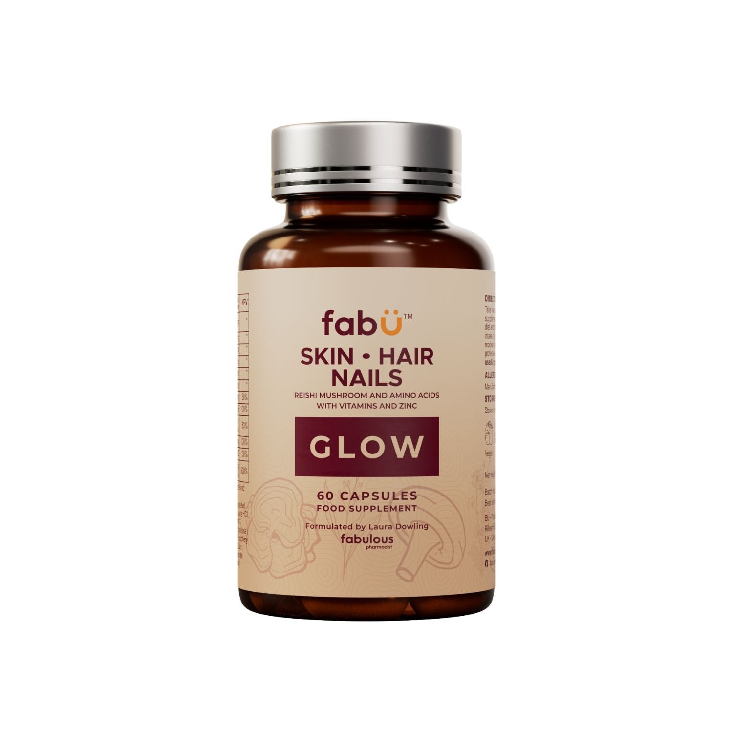 FabU Skin Hair Nails Capsules - 60 Capsules