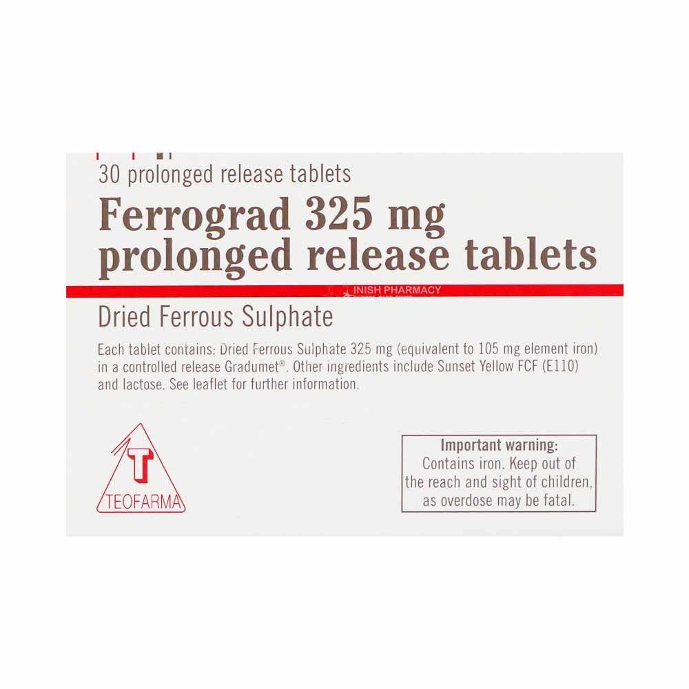 Ferrograd Tablets 325mg 30s