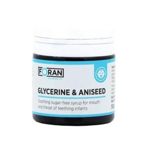 Foran Glycerine and Aniseed Soothing Syrup 50g Ireland