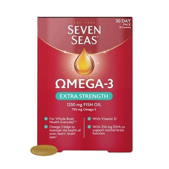 Seven Seas Omega 3 Extra Strength 30 Ireland