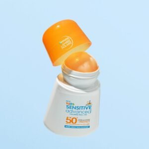 Garnier Ambre Solaire Kids Sensitive Advanced SPF50+ Sun Protection Roll-On, 50ml