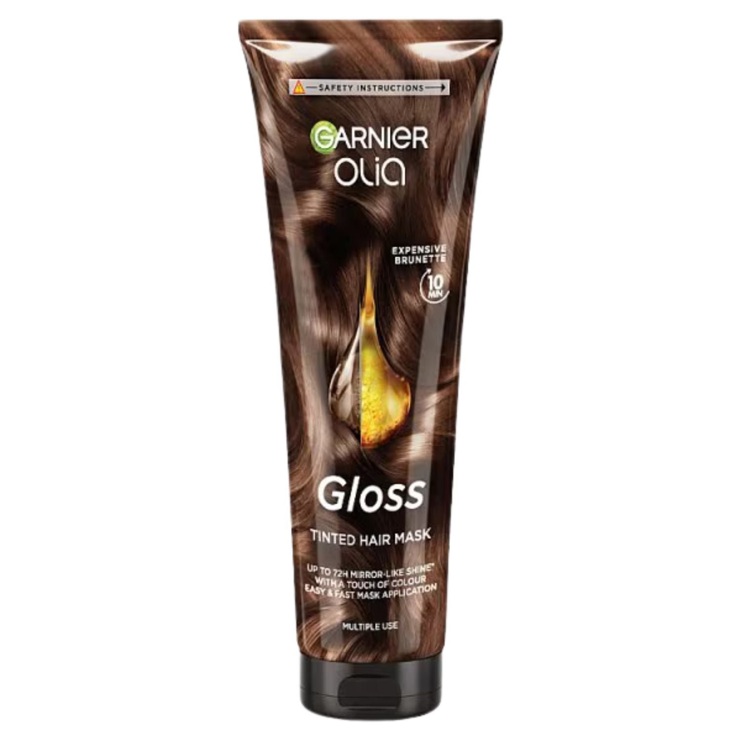 Garnier Olia Gloss Tinted Hair Mask, Expensive Brunette 150ml