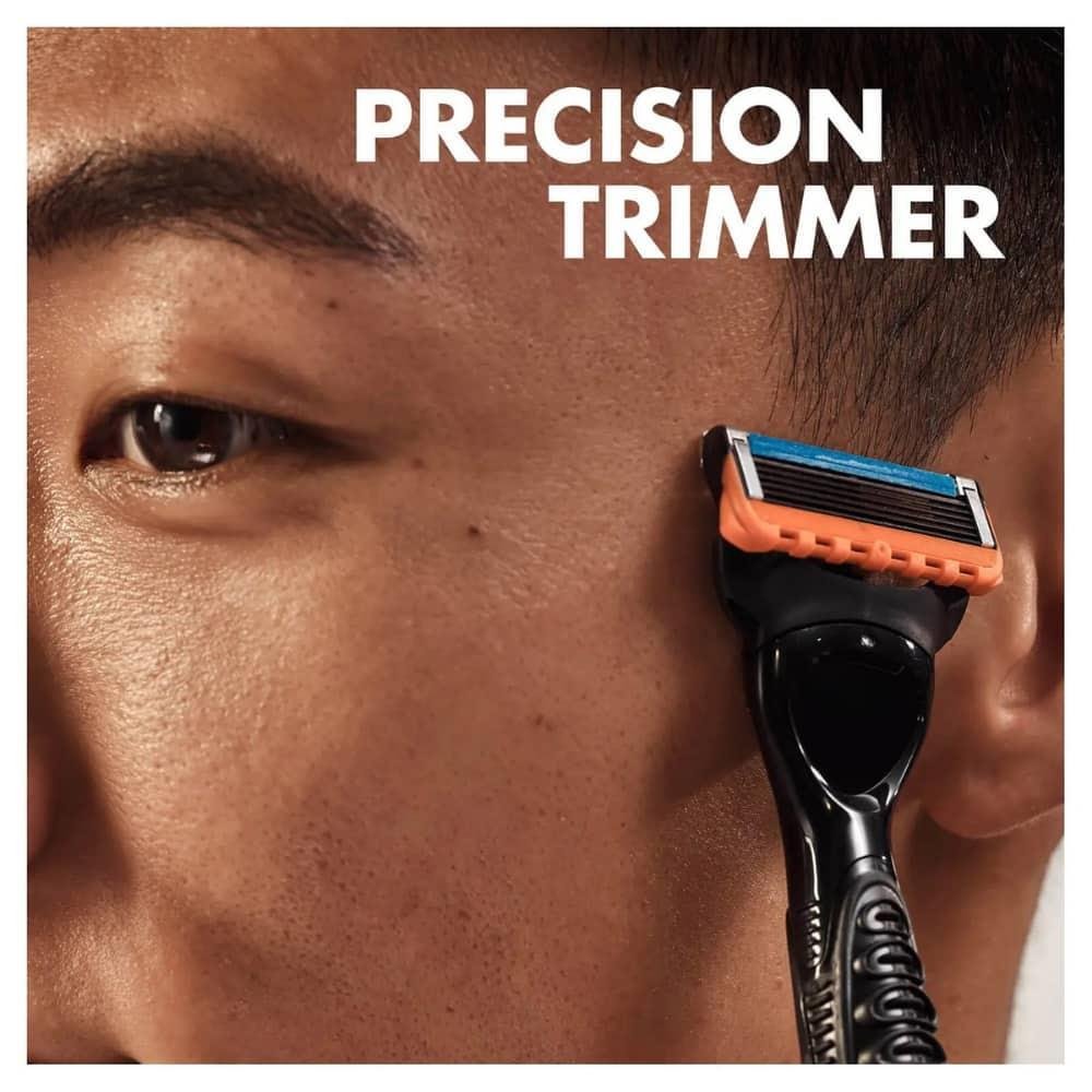 Gillette Fusion Razor with 7 Blades - Precision Shaving image 2