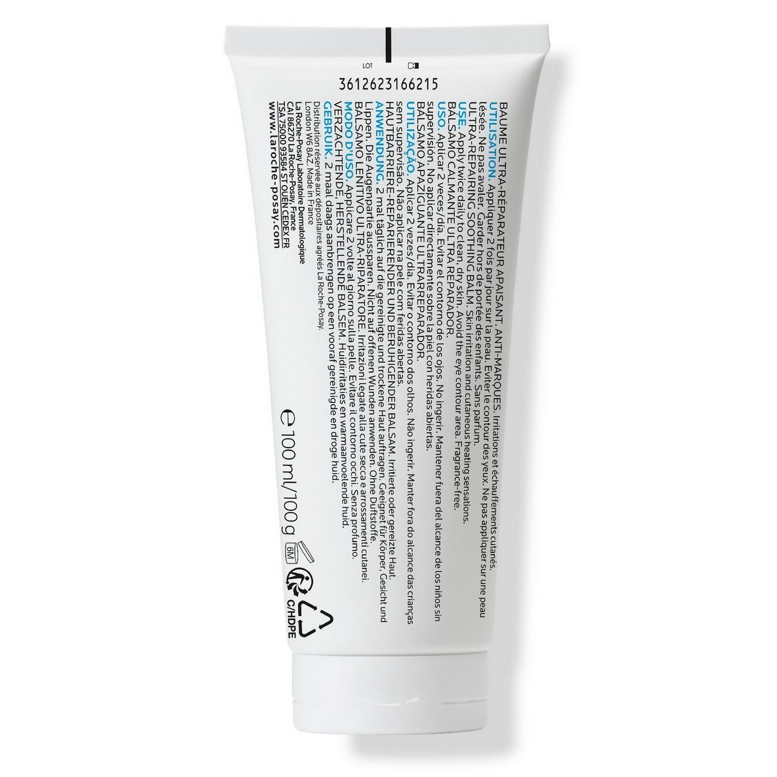 La Roche Posay Cicaplast Baume B5+ Ultra Repairing Soothing Balm 100ml image 2