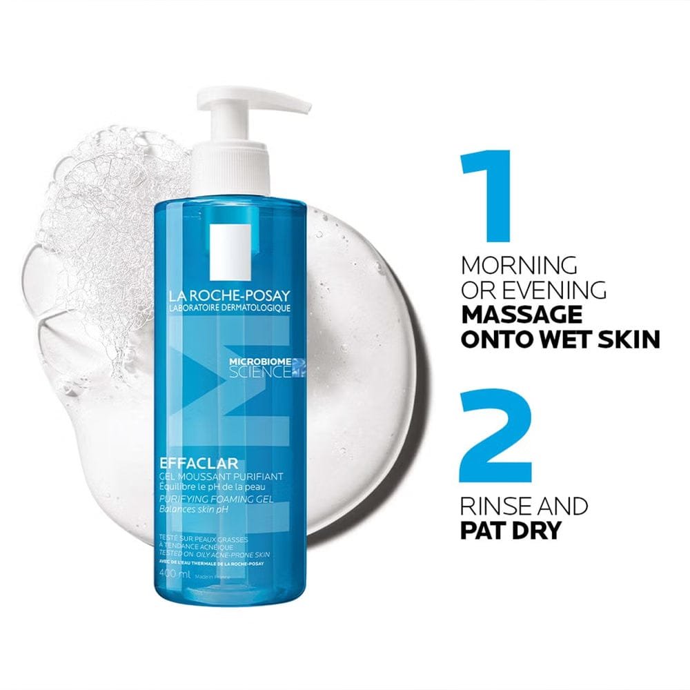 La Roche Posay Effaclar Purifying Cleansing Gel 400ml image 2