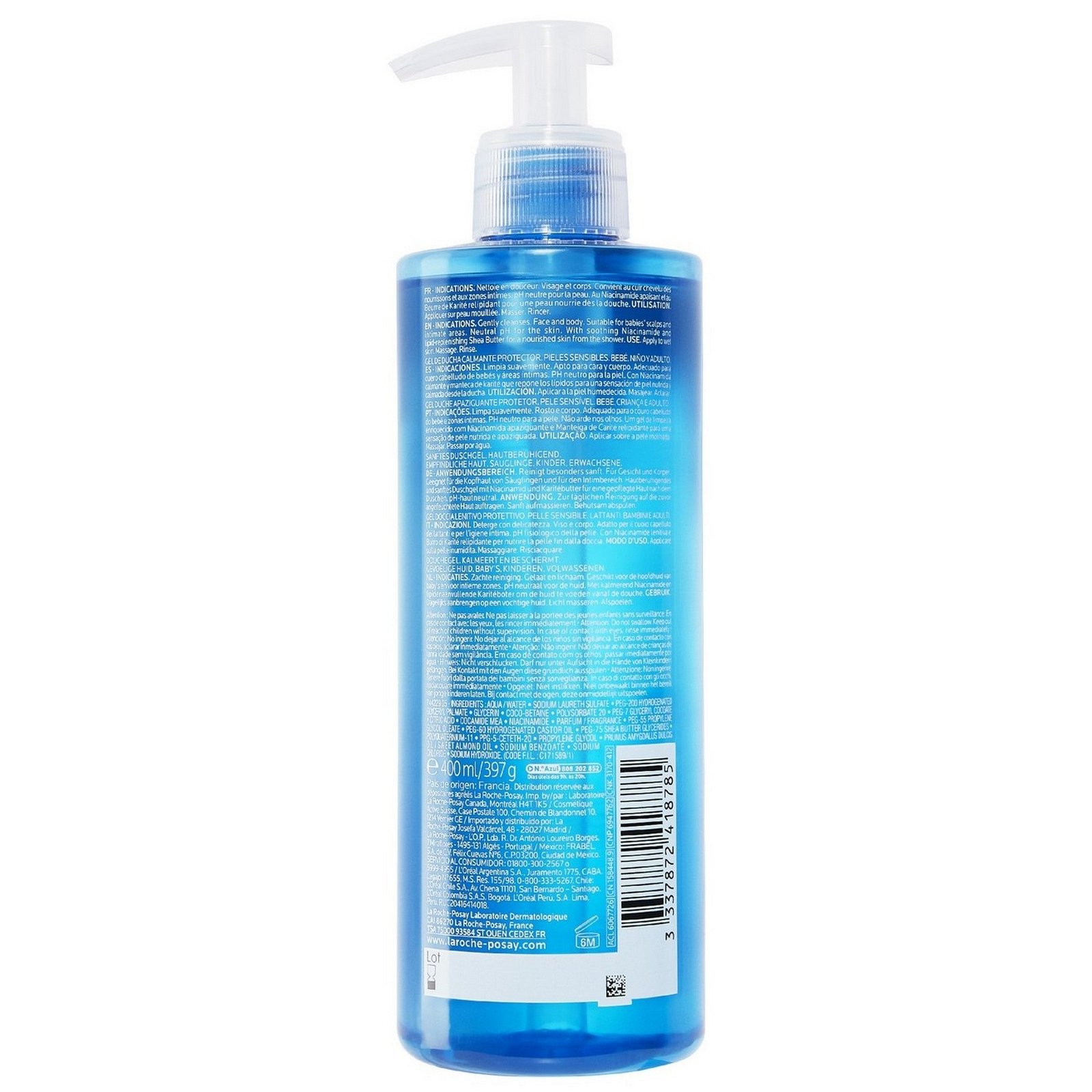 La Roche Posay Lipikar Shower Gel 400ml image 2