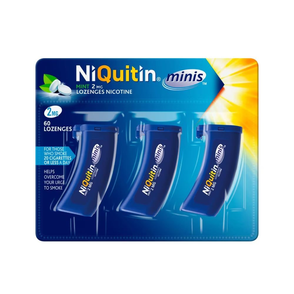 NiQuitin 2mg Mini Mint Lozenges 60s Ireland