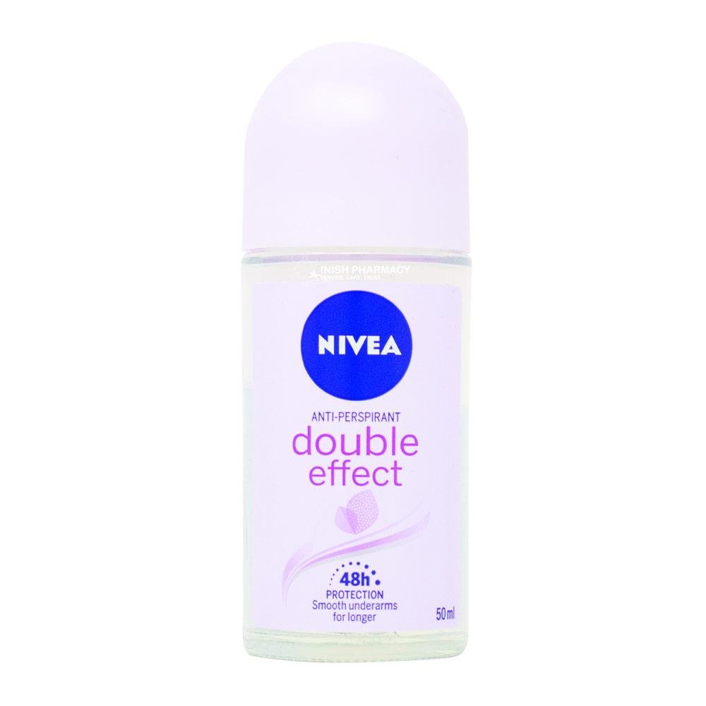 Nivea Double Effect Anti-perspirant Deodorant Roll on 50ml