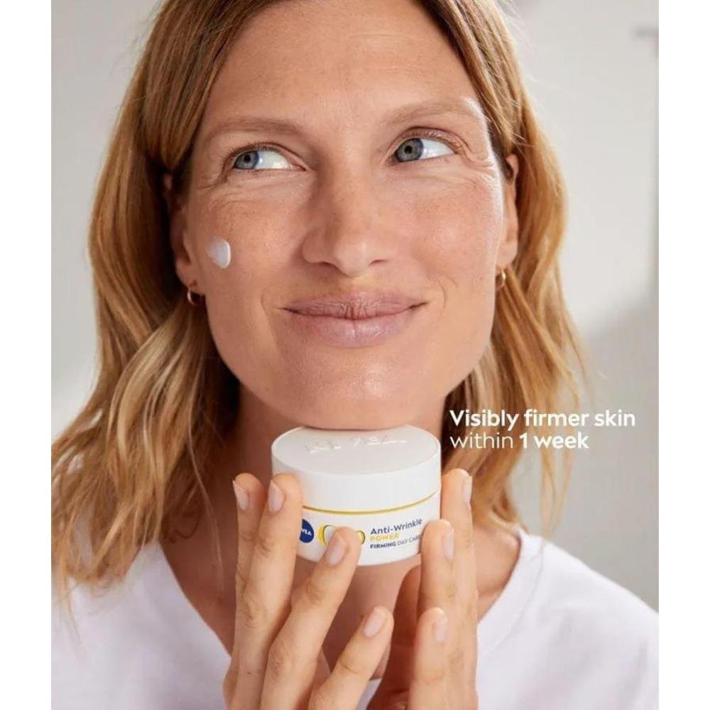Nivea Q10 Power Anti-Wrinkle + Firming Day Cream 50ml image 4