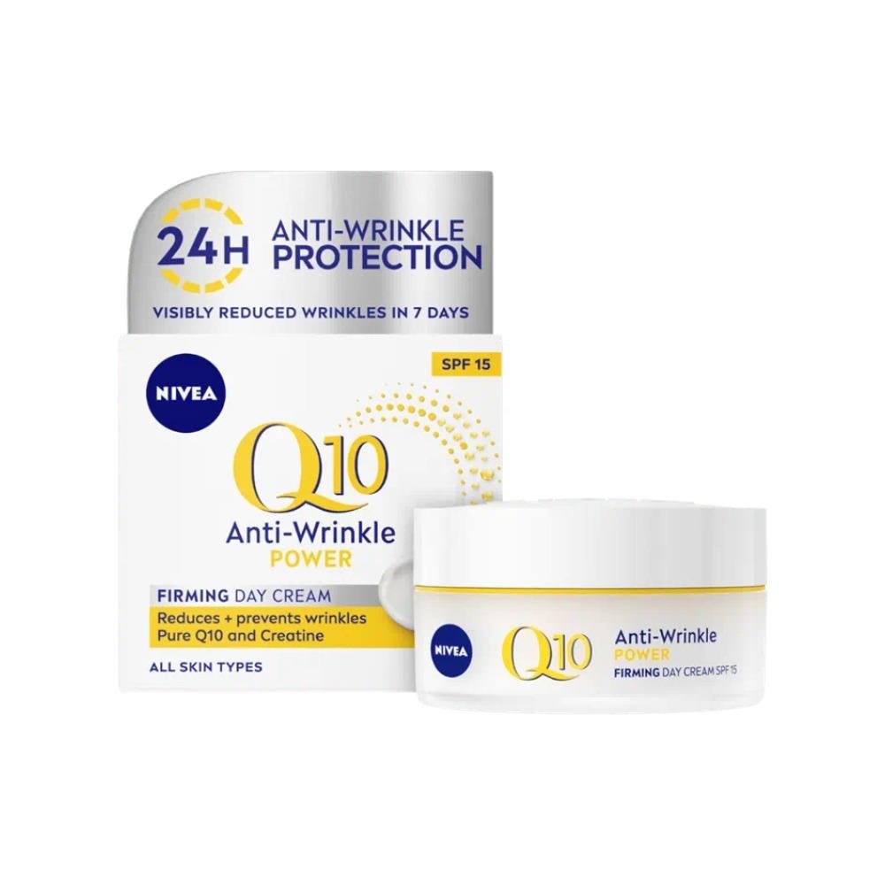 Nivea Q10 Power Anti-Wrinkle + Firming Day Cream 50ml image 5