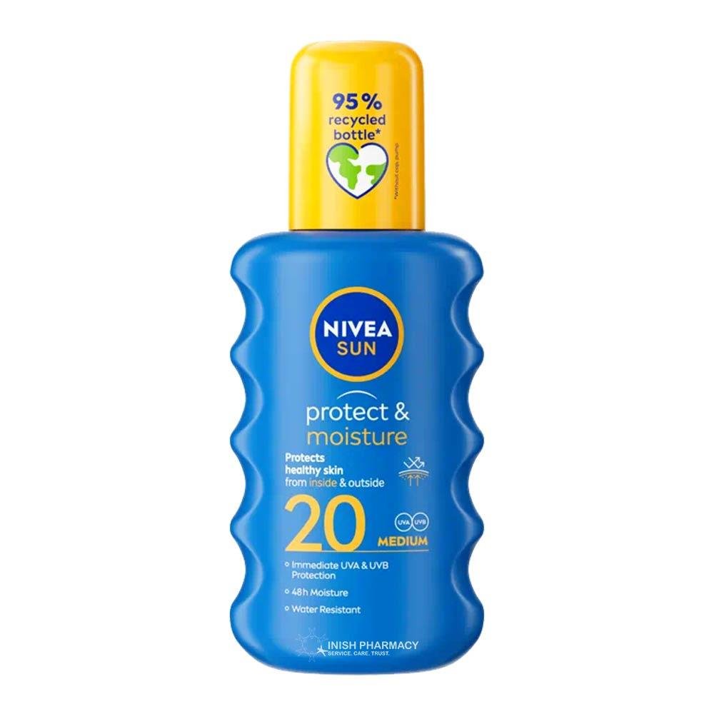Nivea Sun Protect & Moisture Sun Spray SPF20 200ml