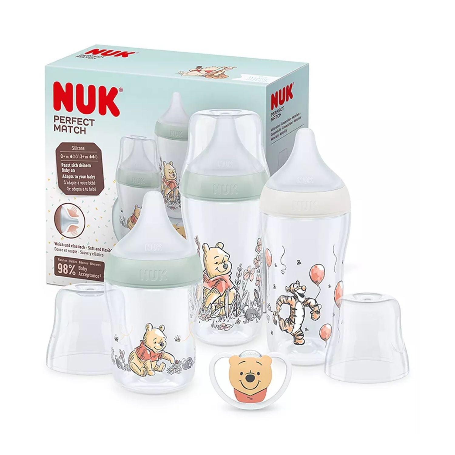 NUK Perfect Match Starter Set Winnie the Pooh