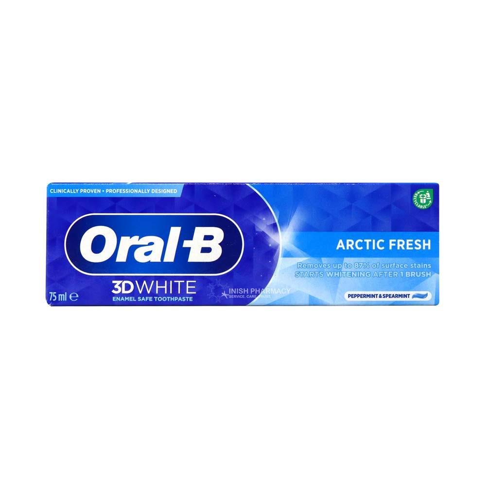 Oral-B 3D White Arctic Fresh Toothpaste 75ml