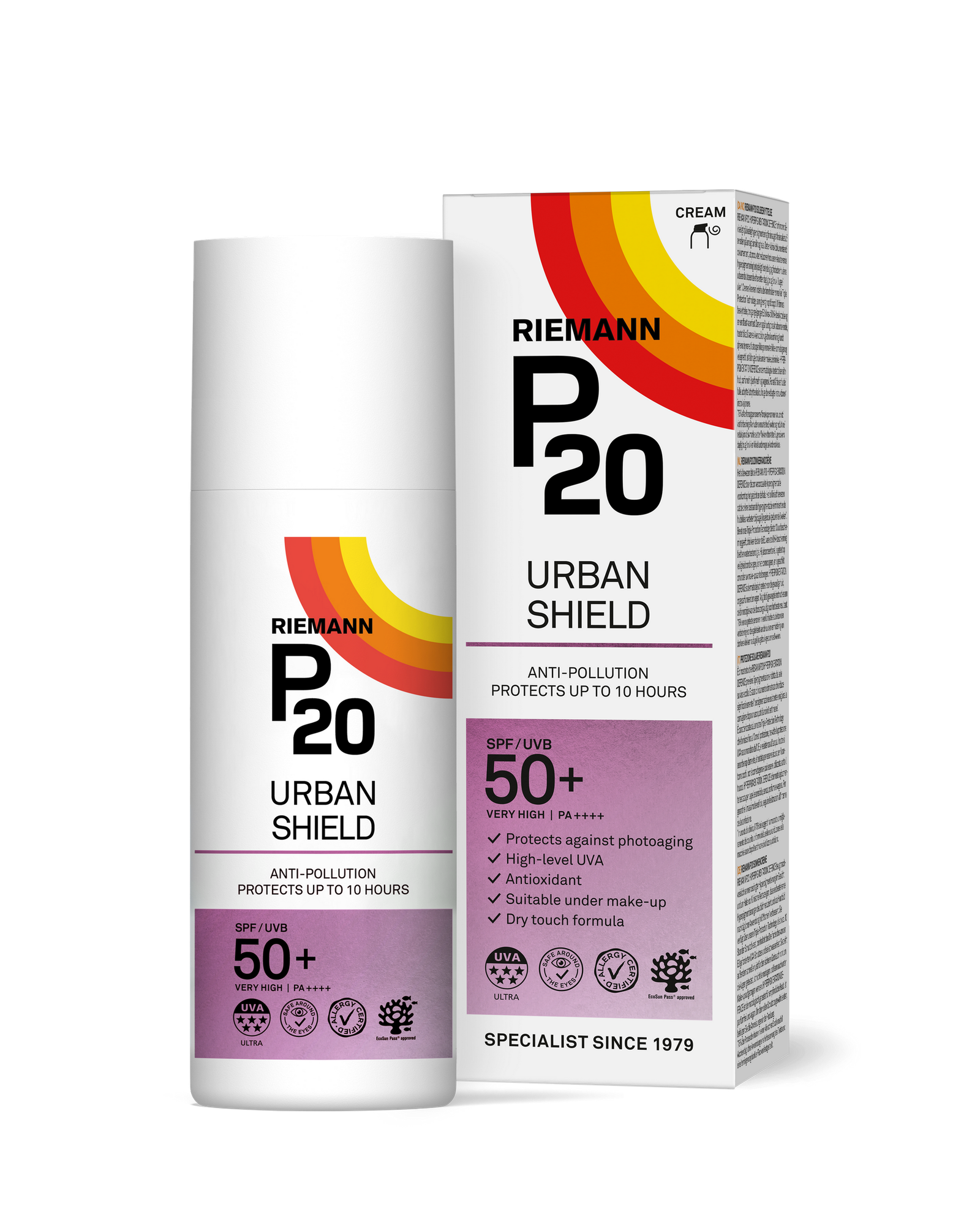 P20 Sun Protection Urban Shield Face SPF50+ 50G