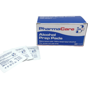 Pharmacare Alcohol Pred Pad Wipes 100s