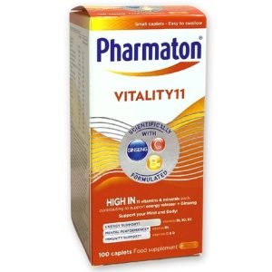 Pharmaton Vitality 11 100 Caplets