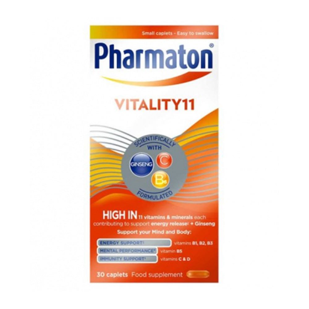 Pharmaton Vitality 11 100 Caplets