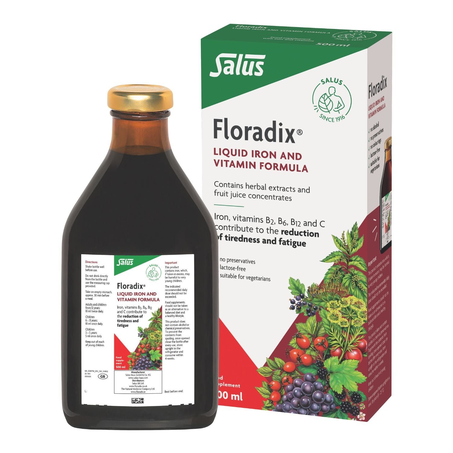 Salus Haus Floradix 500ml