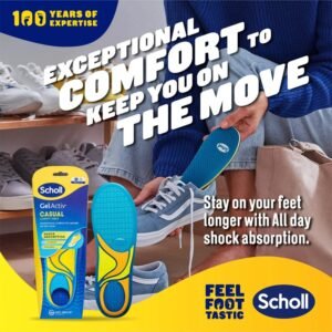 Scholl Gel Activ Casual Insoles Large