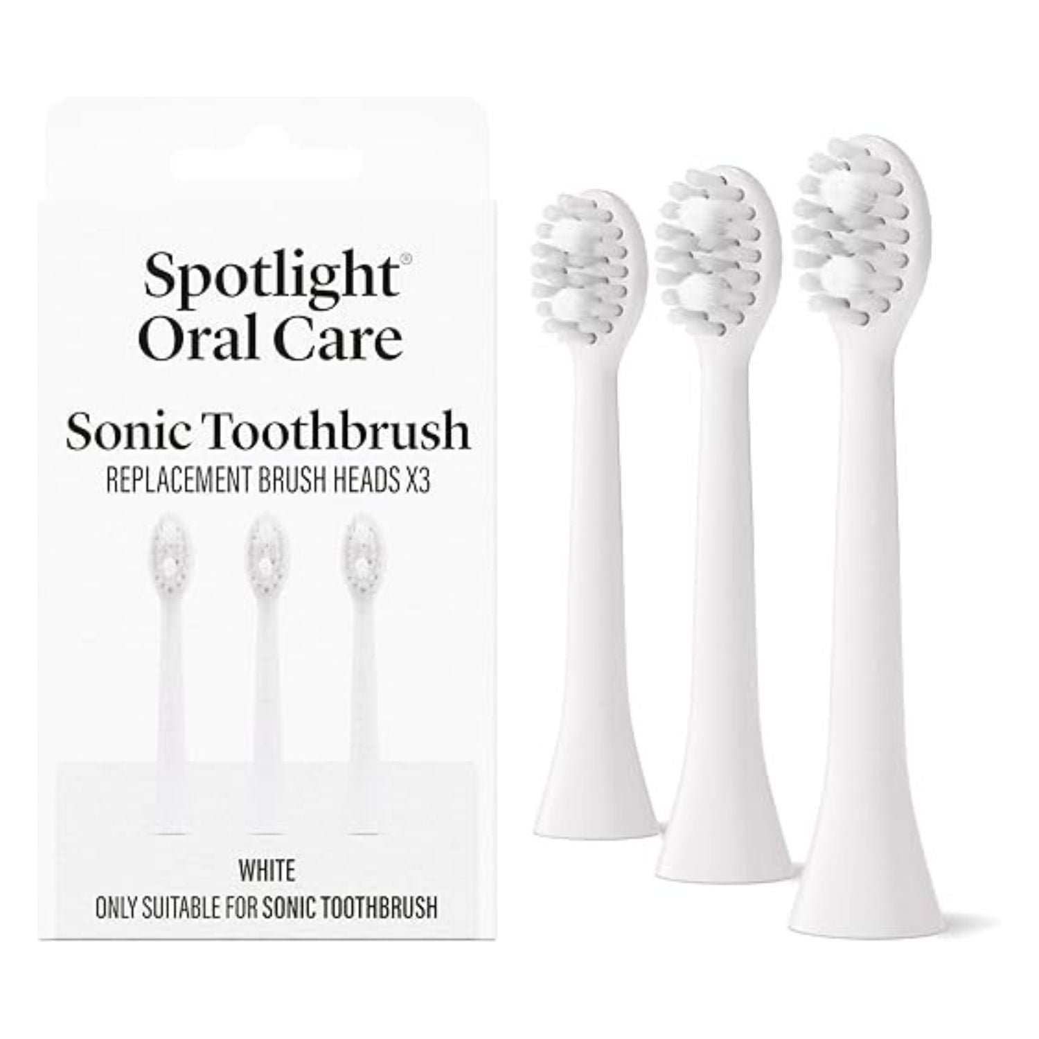 Spotlight Oral Care Sonic Toothbrush Replacement Heads