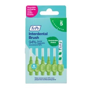 TePe Interdental Brushes Green Original Size 5 – 0.8 mm