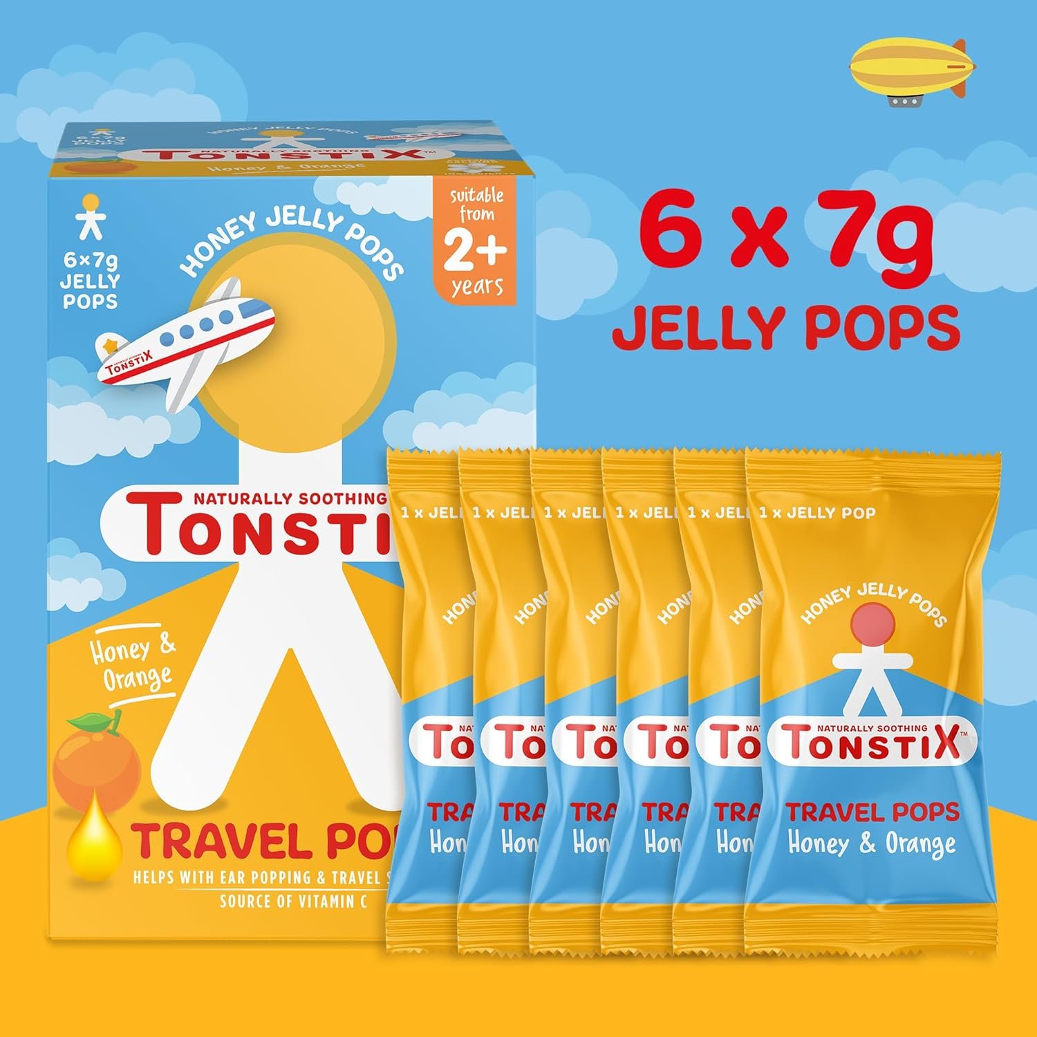 Tonstix Travel Honey Jelly Pops image 2
