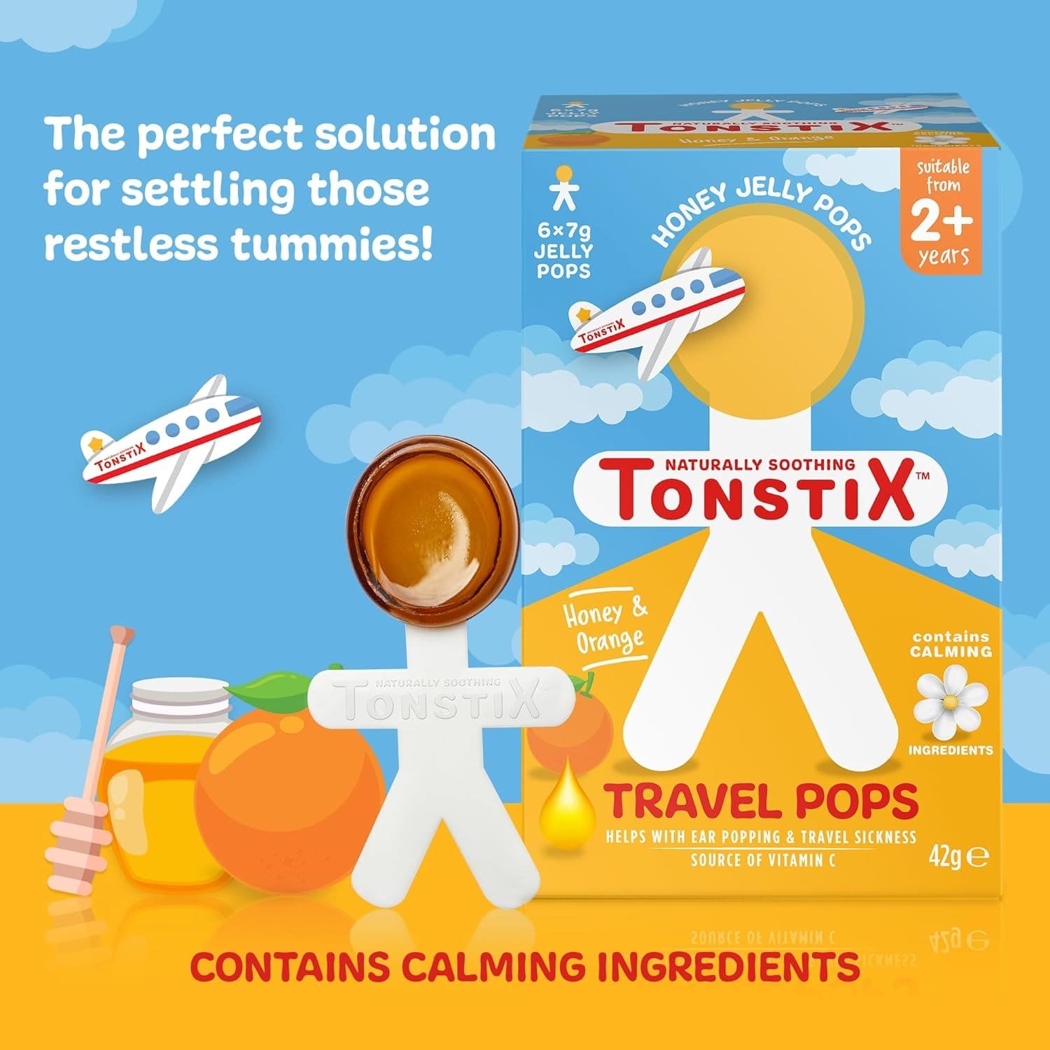 Tonstix Travel Honey Jelly Pops image 2