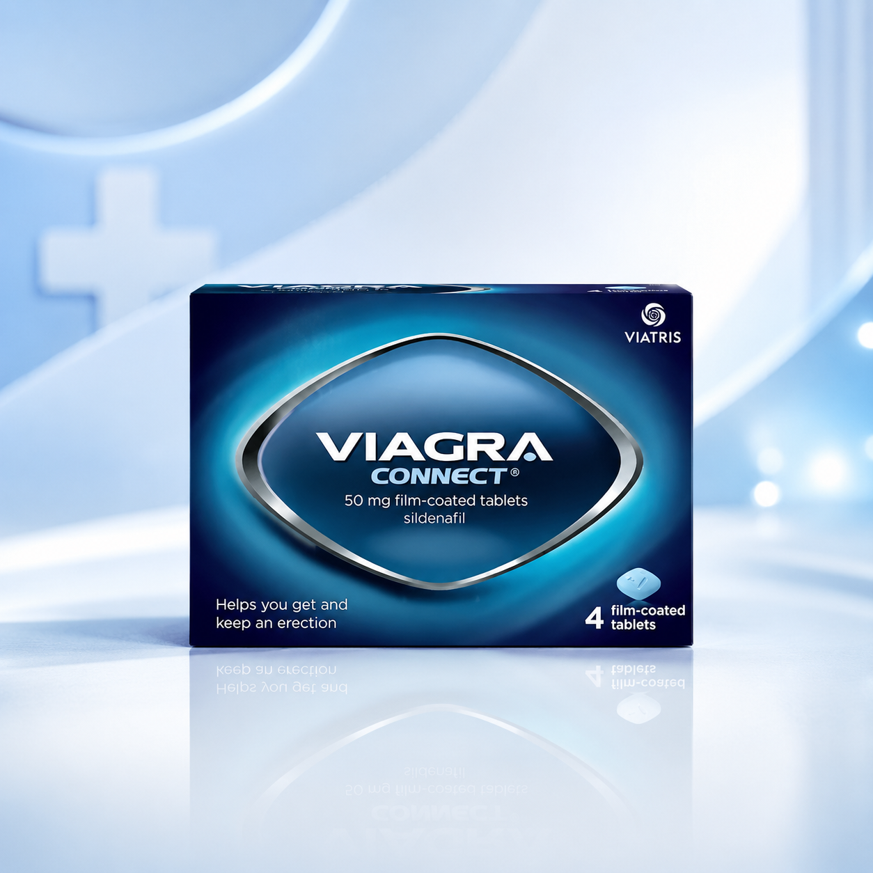 Viagra Connect 50mg pack — discreet delivery from Laois Pharmacy