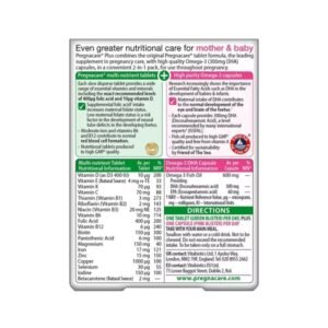 Vitabiotics Pregnacare Plus – 28 capsules